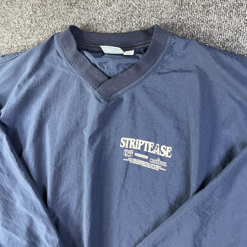 Vintage 1996 "Striptease" Movie Promo‎ Windbreaker Pullover USA Made MunSingwear